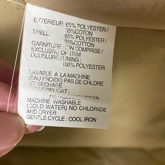 Vintage trench coat with rain guard - Picture 12 of 12